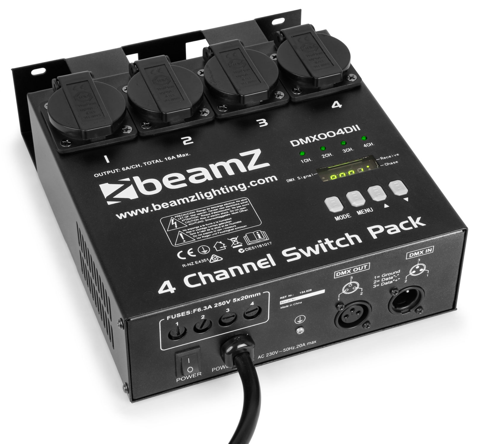 4-CHANNEL SWITCH PACK II beamZ